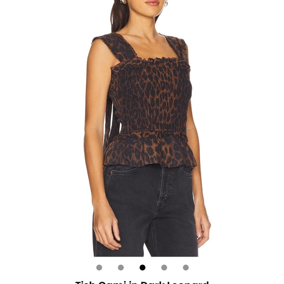 NWOT Damson madder leopard top XS - Picture 3 of 4